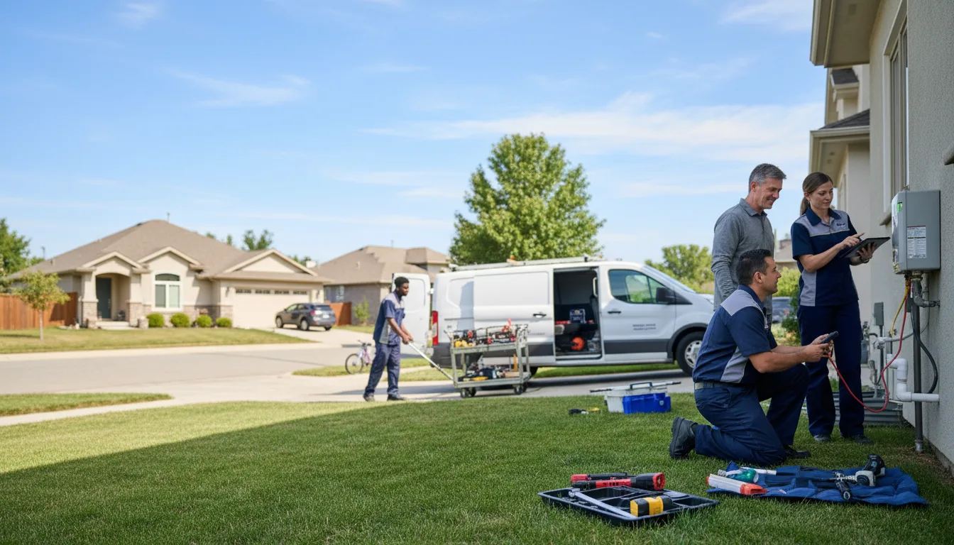 Tankless water heater service in Seymour, WI